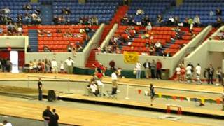 Emily Bean (St Edward) 2010 Indoor Track State Champion in the 1500 meter run