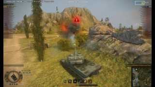 Лучший Бой WoT -- AMX 50 120  -12 танков 7000 дамага