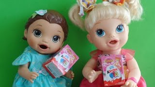 Kinder ovo SEREIA-Baby Alive Amandinha e Mel!