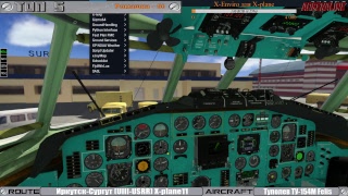 X-plane 11 Учимся летать на ТУ-154М Felis.