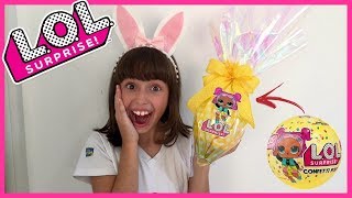 ABRINDO OVO DE PÁSCOA LOL CONFETTI POP - SURPRESA!