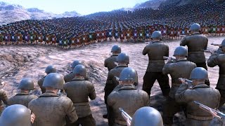 10.000 WW2 U.S. SOLDIERS vs 50.000 ROMANS - Ultimate Epic Battle Simulator
