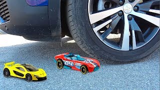 МАШИНКИ КРАШ ТЕСТ с HOT WHEELS для Детей - Испытываем Машинки ХотВилс на прочность. Cars for Kids