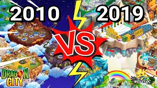 Dragon City 2010 VS Dragon City 2019
