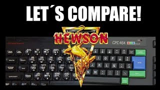 LET´S COMPARE: ZX Spectrum Amstrad CPC HEWSON EDITION