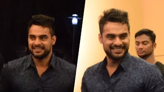 Tovino Thomas Mass Entry At Bhavana Wedding Reception At Thrissur
