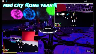 Mad City ?ONE YEAR? День рождение в мед сити, как получить 2 новых скина на машины?