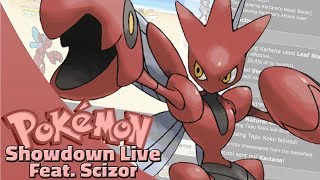 Natural Gift Scizor! Pokemon Sun and Moon OU Showdown Live W/OPJellicent (Smogon OU Team)