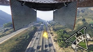 GTA 5 Mods: Бомбардировка города #15