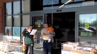 Grand opening of Queen Creek's Jo-Ann Fabric and Craft Store.m4v