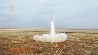 Пуск крылатой ракеты оперативно тактического ракетного комплекса «Искандер»