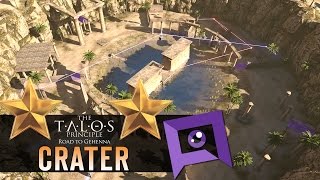 The Talos Principle: Road to Gehenna - Crater Stars (Intended Solution)