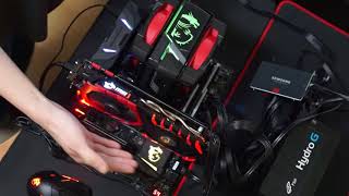 ♬MSI X370 GAMING M7 ACK RYZEN MAINBOARD RGB 구동영상 2부