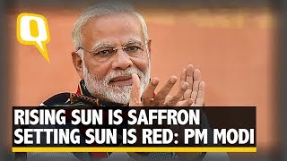 PM Modi Tears Into Congress, Left At His Victory Speech Post Tripura Election | The Quint