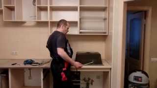 Сборка кухни для чайников, часть 5 установка техники