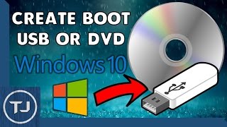 How To Create A Windows 10 Boot USB/DVD 2017 Tutorial!