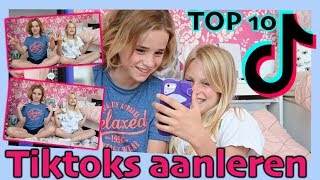 ? Top 10 Tiktok challenge + moves met Emily & Thomas ?
