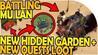 NEW HIDDEN GARDEN - BATTLING MU LAN + NEW QUESTS LOOT - Last Day On Earth Survival 1.7.3 Update