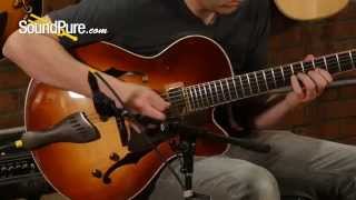 Buscarino Artisan Archtop Electric Guitar Demo