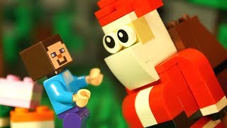 ЛЕГО НУБик ? ЛЕГО ДЕД МОРОЗ Майнкрафт Мультики для Детей LEGO Minecraft Мультфильмы