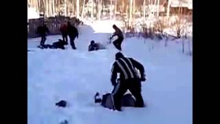 Драки.Толпа на толпу