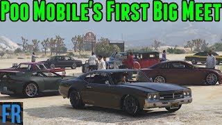 Poo Mobile's First Big Meet - Gta 5 Street Race Career #4