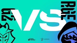 LEC Spring 2020 - G2 vs RGE - W3D1