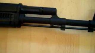 Short Flight Over The CYMA CM.031 AK74M Airsoftgun