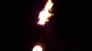 Rocket Stove made from scrap exhaust tube