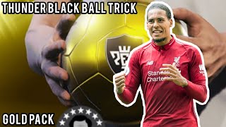 Gold Pack Black Ball Trick In Pes 2019