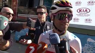 Alejandro Valverde - entrevista en la salida - etapa 1 - Vuelta a Murcia 2020