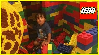 GIANT LEGO World's biggest indoor playground LegoLand