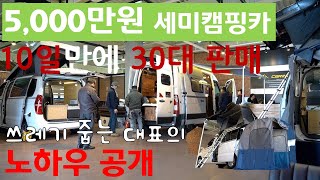 76세 부부 차박 캠핑.캠퍼와의 만남 / 노부부의 자작 캠핑카  / 카인드 캠핑카 중고캠핑카 구조변경 제작.수리 / 포타포티 샤워실 가족캠핑카 / 르노마스터.스타렉스 캠핑카 전시