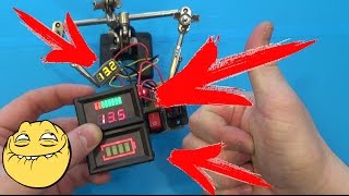?ИНДИКАТОРЫ ЗАРЯДА аккумулятора + ⚠ВОЛЬТМЕТР ДО 100 ВОЛЬТ⚡!!!!!!! Aliexpress
