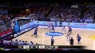 FIBA World Cup 2014 Group B Argentina vs Philippines
