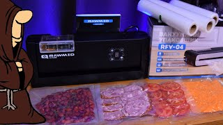 Вакуумный Упаковщик (Вакууматор) Rawmid Future RFV 04 Обзор и тестирование