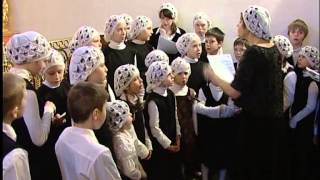Рождественские колядки и песни в исполнении детского хора воскресной школы. 7