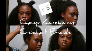 Natural Looking Crochet Braids For $6!