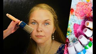 Урок для начинающих портретистов. Секреты живописи портрета |Фрагмент|