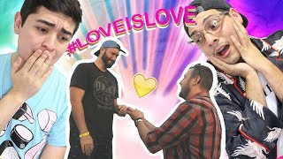 REACCIONANDO A PEDIDAS DE MANO GAY | Ricky & Rick