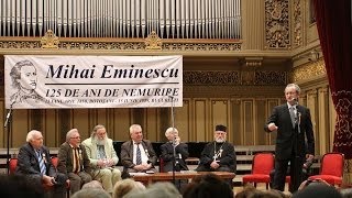 Dan Puric, invitat special al Fundaţiei Dignitas, despre Mihai Eminescu, la Ateneul Român