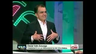 ENTREVISTA AL CANDIDATO PRESIDENCIAL DE COLOMBIA OSCAR IVAN ZULUAGA CNN CALA