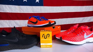 Happy July 4th / July Preview, Pegasus 35 100 miles, Run gum, Zoom Streak 6