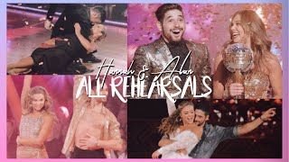 Hannah and Alan ALL Rehearsal Packages | DWTS