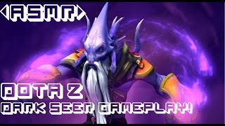 ASMR Dota 2 Gameplay Dark Seer! *Whispering, Chewing Gum, Mouse Clicking*