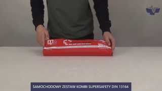 Samochodowy zestaw pierwszej pomocy „SUPER SAFETY PLUS" - sklep.adrenaLTika.pl