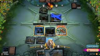 MTG ARENA BETA TESTING!!  PRE CONSTRUCTED BLUE DECK ARCANE INVENTIONS
