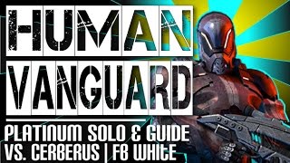 NOVAGUARD! Human Vanguard Platinum Solo vs Cerberus on FB White: Mass Effect 3 Multiplayer