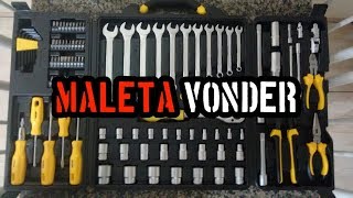 FAZER 250 - Maleta de Ferramentas Vonder 110 peças