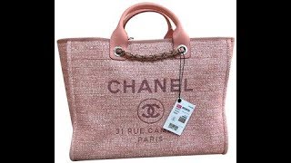 #Chanelbags Chanel 2018 Deauville Rue Cambon Tweed Bag review
